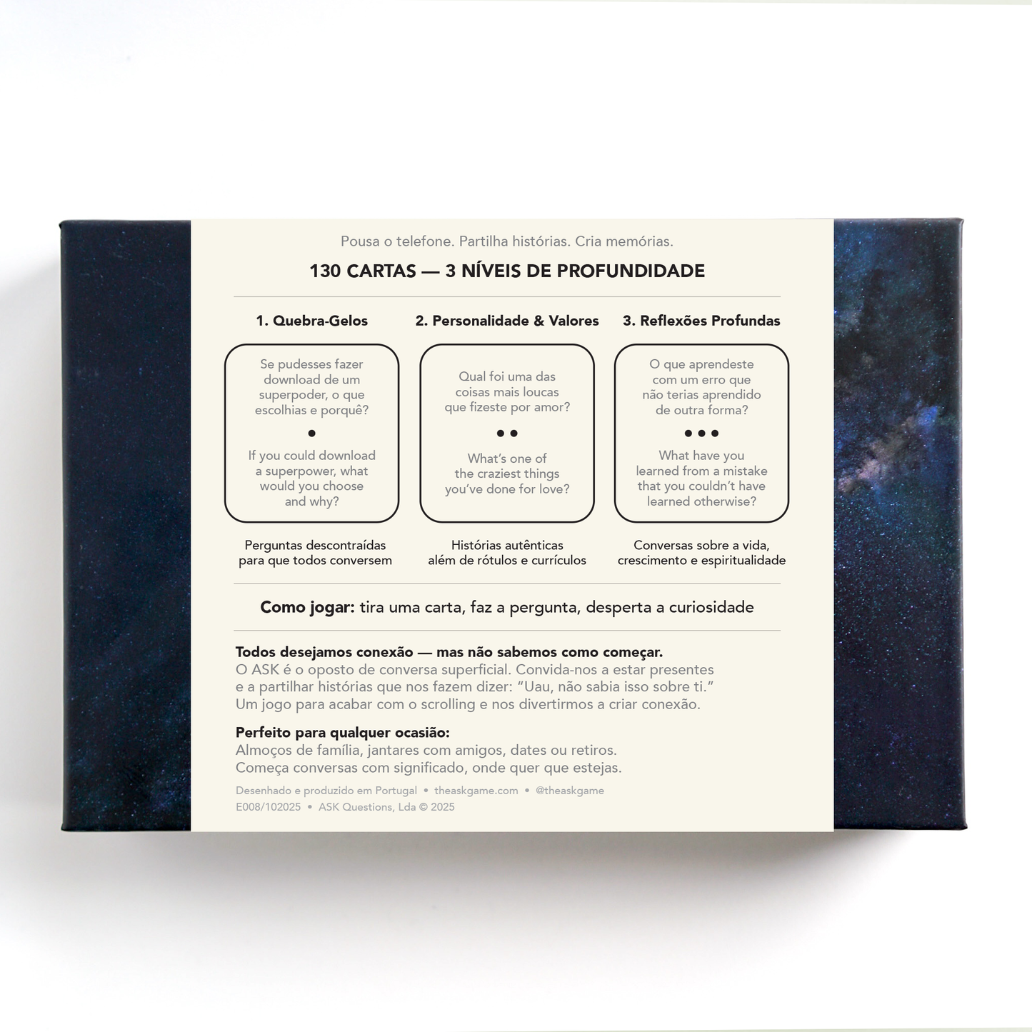 The ASK Game | Portuguese & English